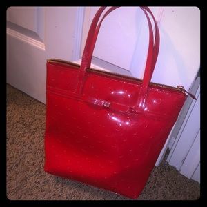 Kate spade red tote